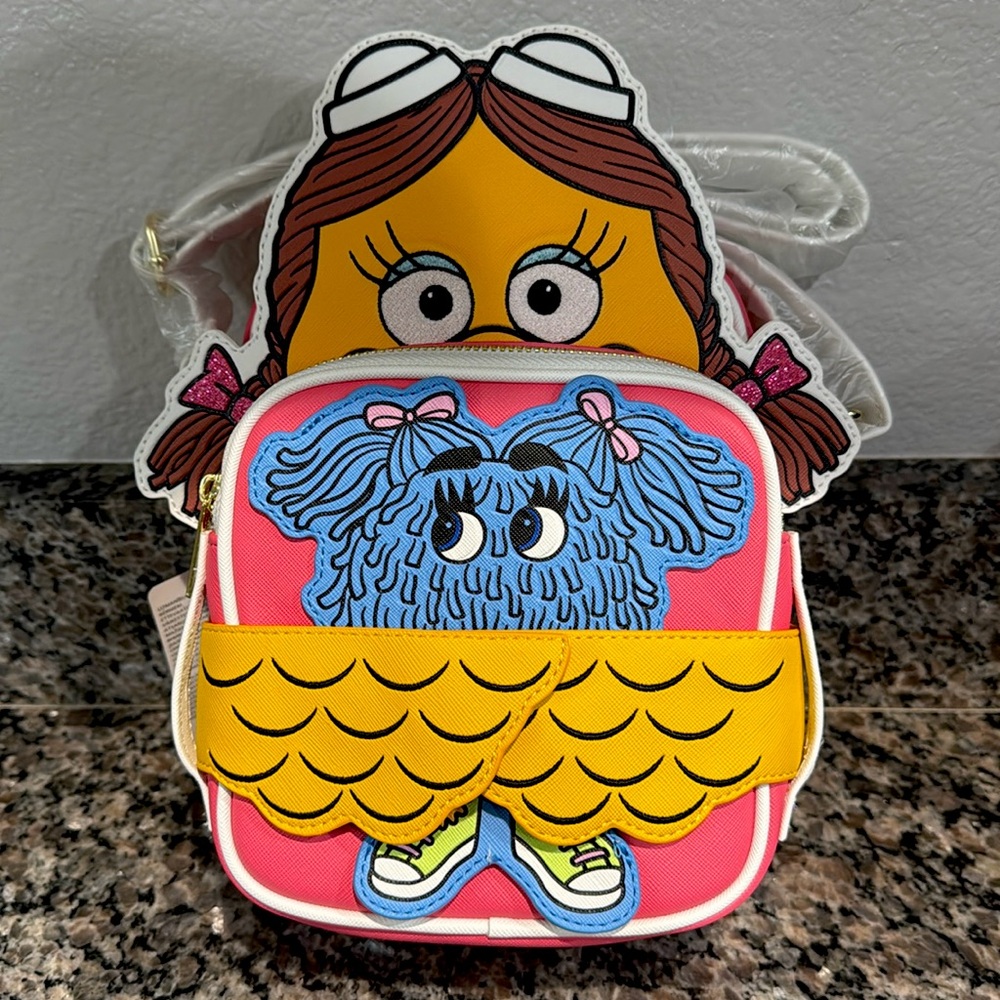 McDonald's Birdie the Early Bird Crossbuddies® Cosplay Crossbody Bag NWT